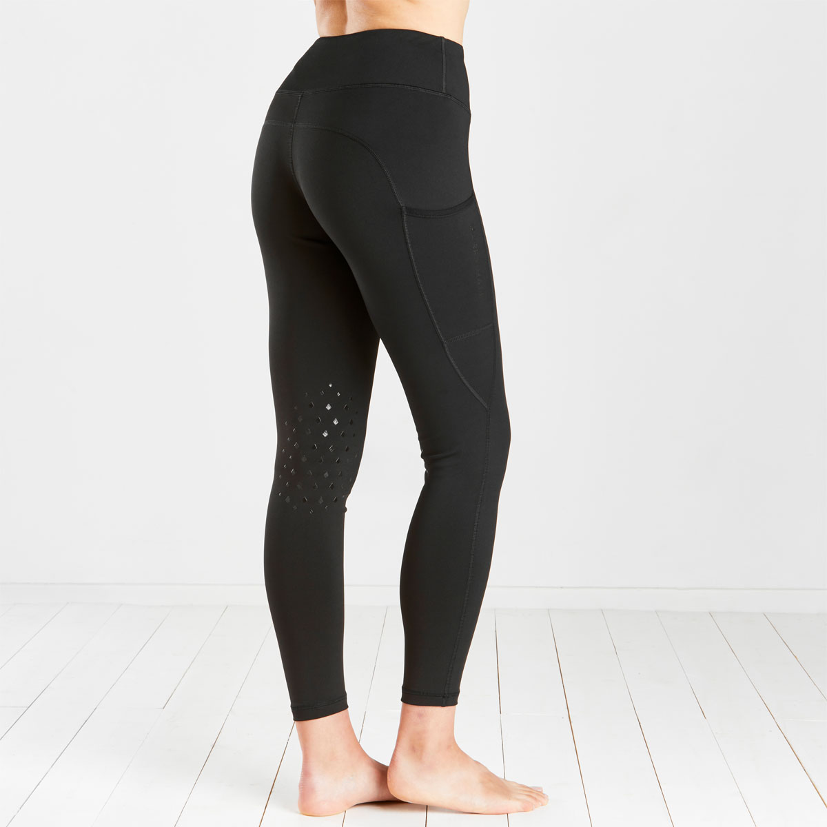 Harry Hall Bala Silicone Knee Riding Tight Black