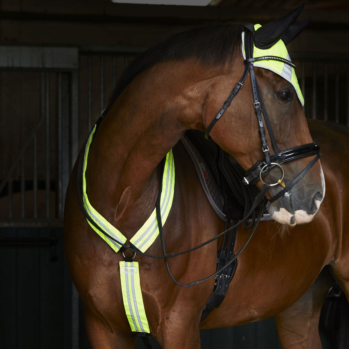 Masta Hi Viz Breast Plate Yellow