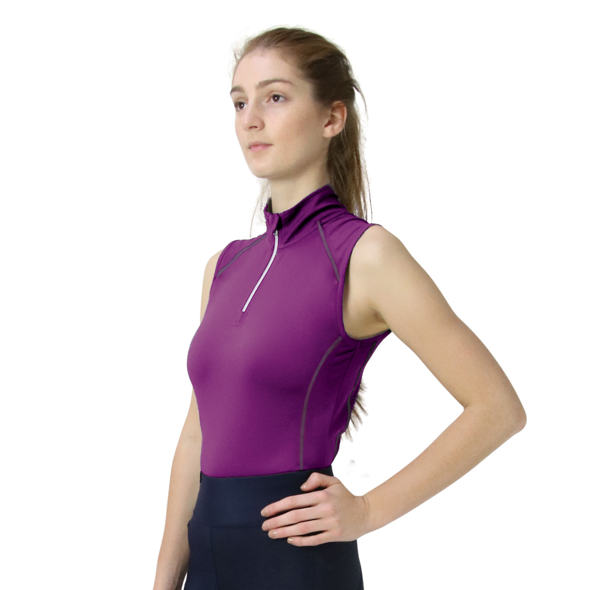 Hy Sport Active Sleeveless Top - Amethyst Purple