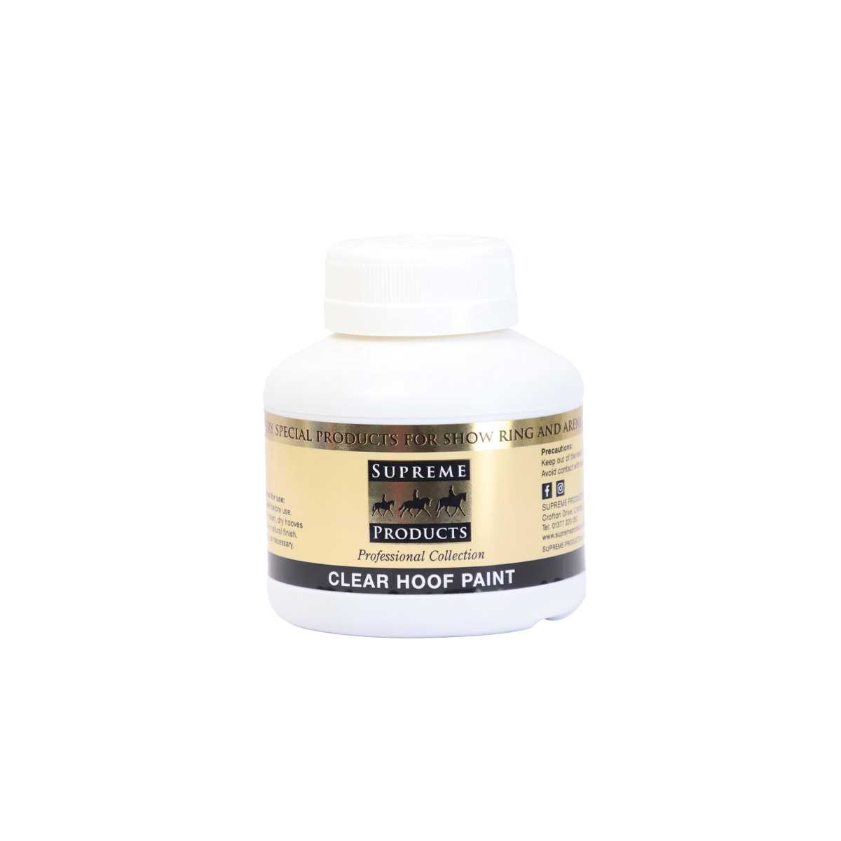 Supreme Products Hoof Paint Clear - 250ml Clear 