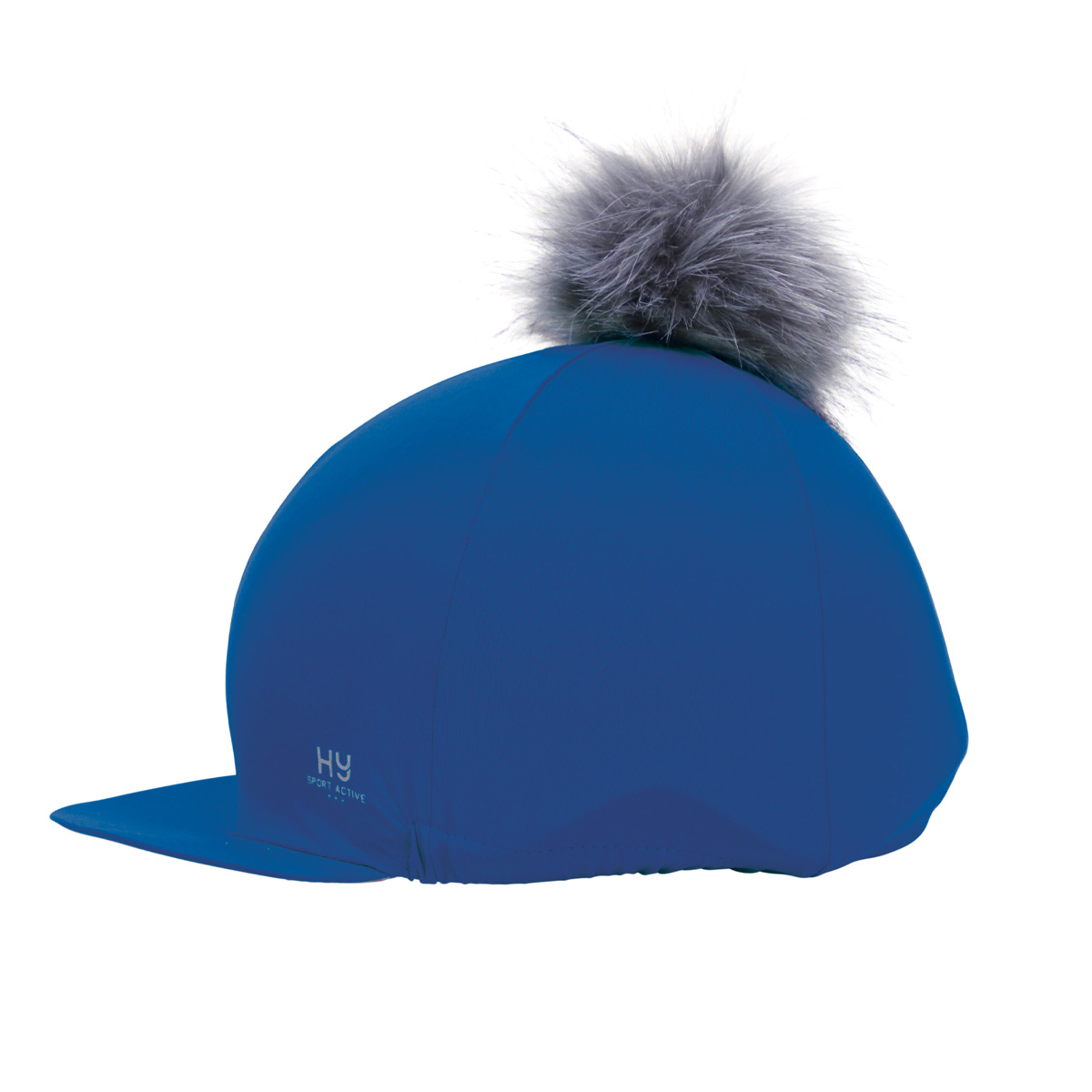 Hy Sport Active Hat Silk with Pom Pom - Jewel Blue
