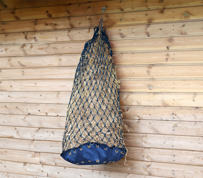 Hy Equestrian Slow Flow Parachute Haynet Navy Blue