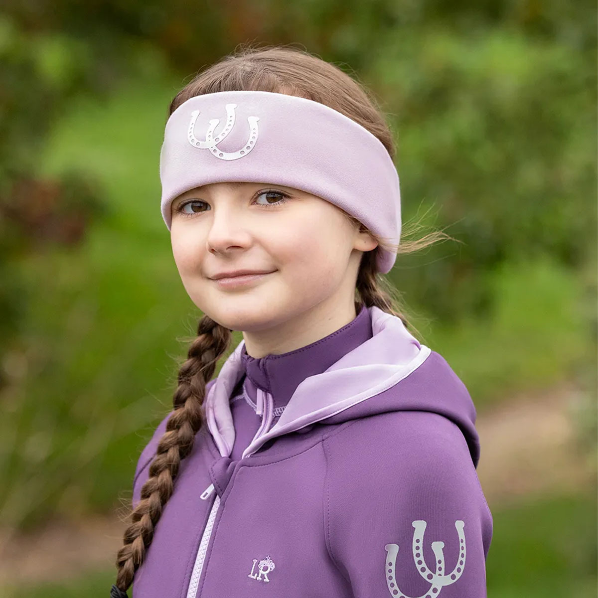 Giddy Up Gymkhana Headband by Little Rider Lilac Size ONE