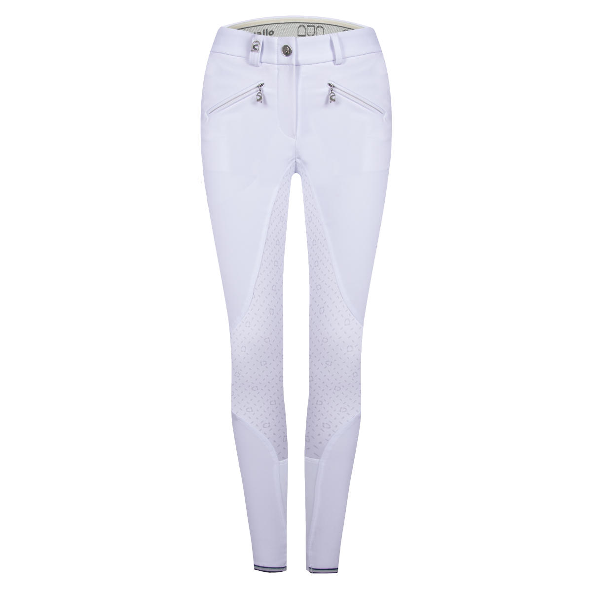 Cavallo Caja Grip Riding Breeches White