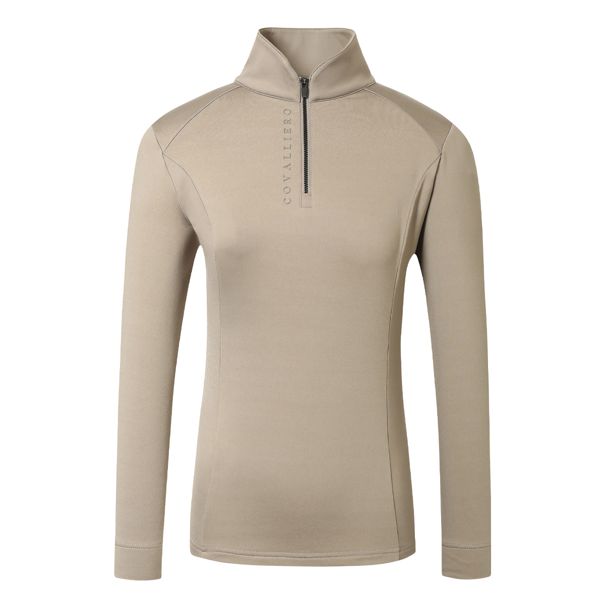 Covalliero Womens Active Shirt Taupe