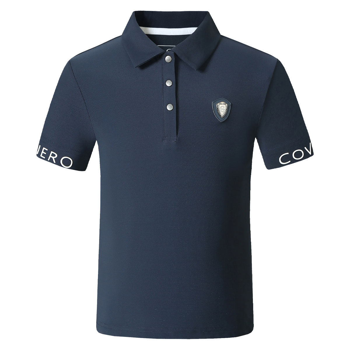 Covalliero Childrens Polo Shirt Dark Navy