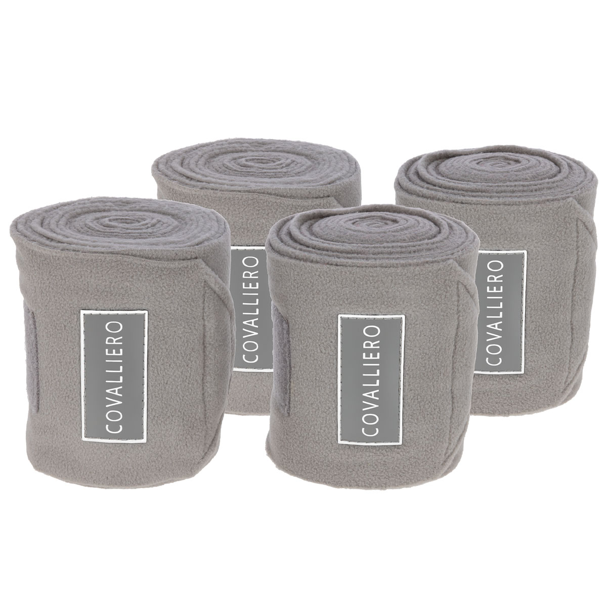 Covalliero Fleece Bandages Set of 4 Beige Size ONE