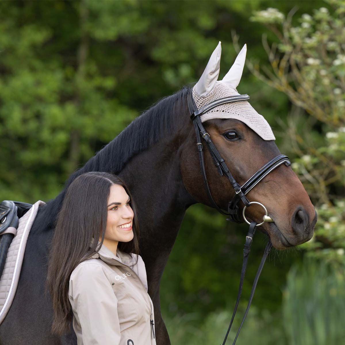 Covalliero Fly Hood Beige