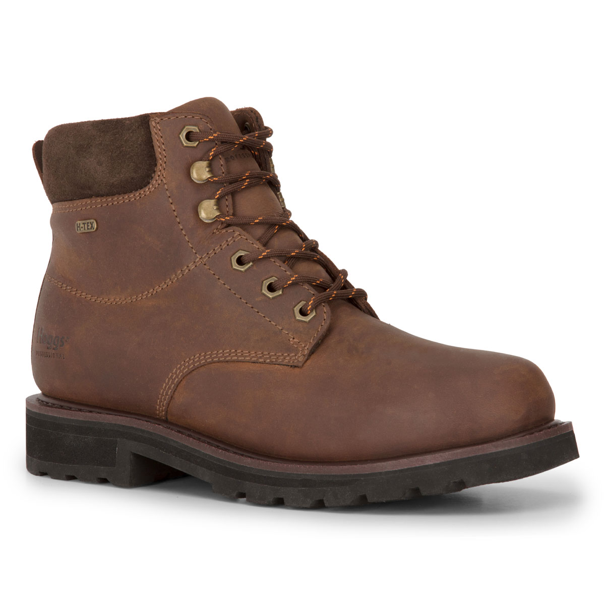 Hoggs Of Fife Cronos Pro Work Boot Crazy Horse Brown