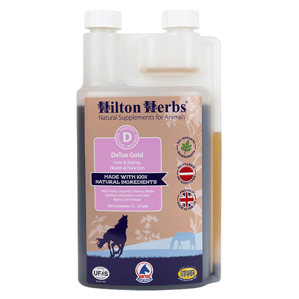 Hilton Herbs Detox Gold 1L 