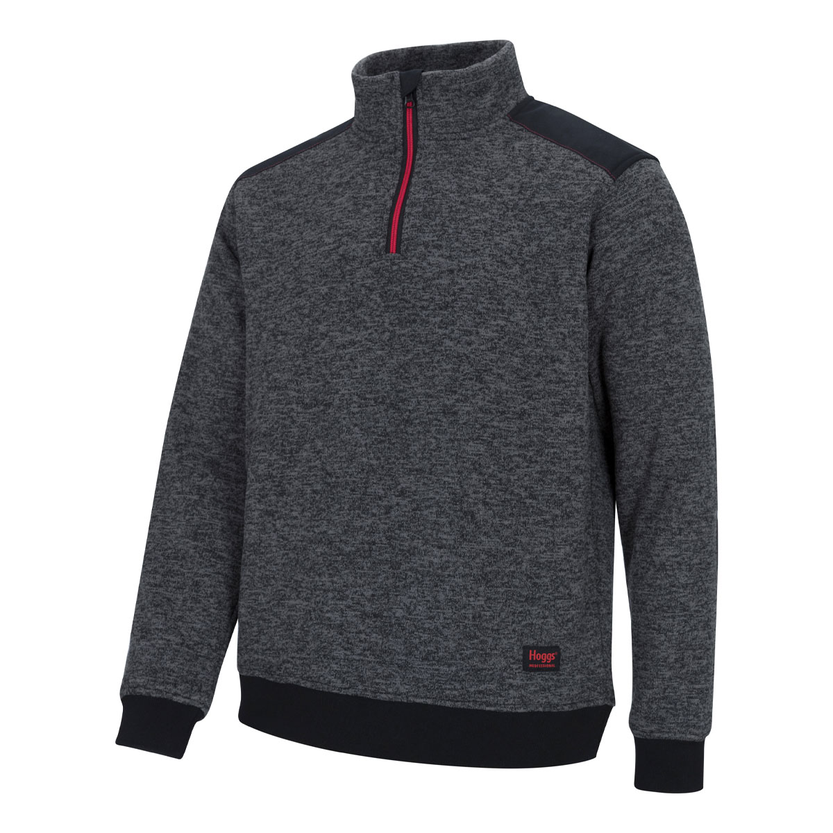 Hoggs of Fife Granite Sweatshirt Charcoal