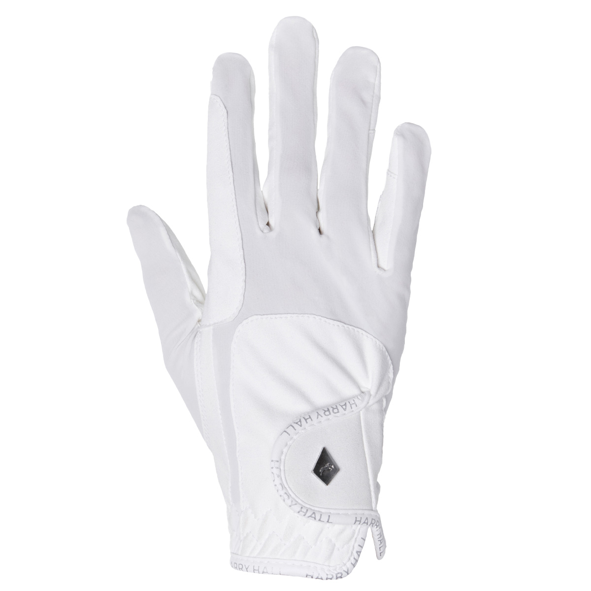 Harry Hall Close Contact Riding Gloves White