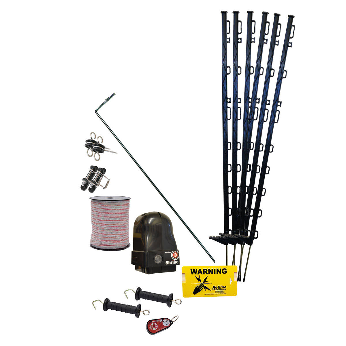 Hotline Fencing Electric Fence Starter Kit 