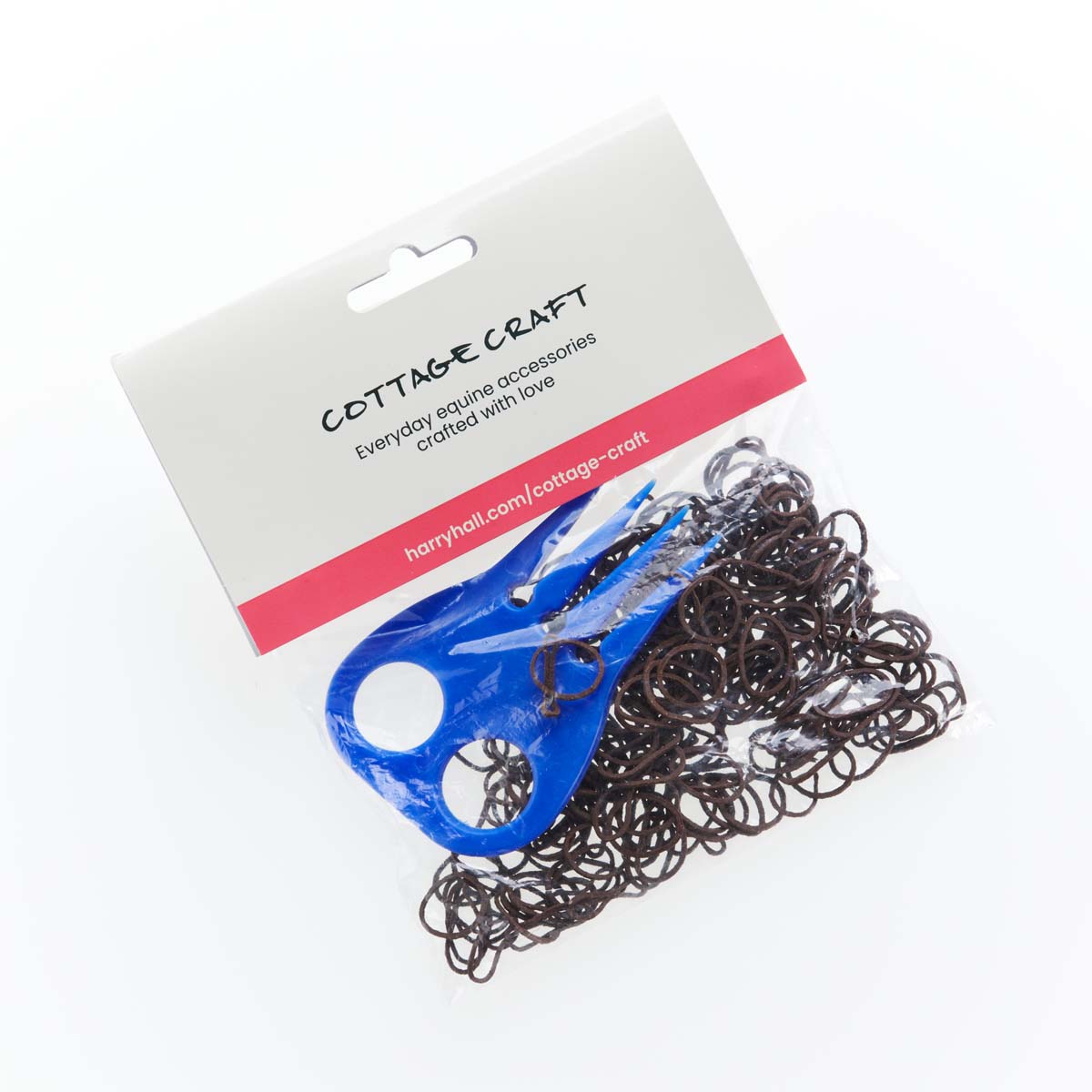Cottage Craft Plaiting Band Pack - Brown