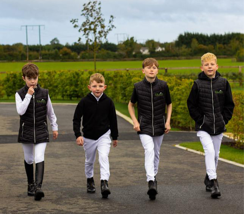 Jod-Z Ultimate Equestrian Boys Breeches White