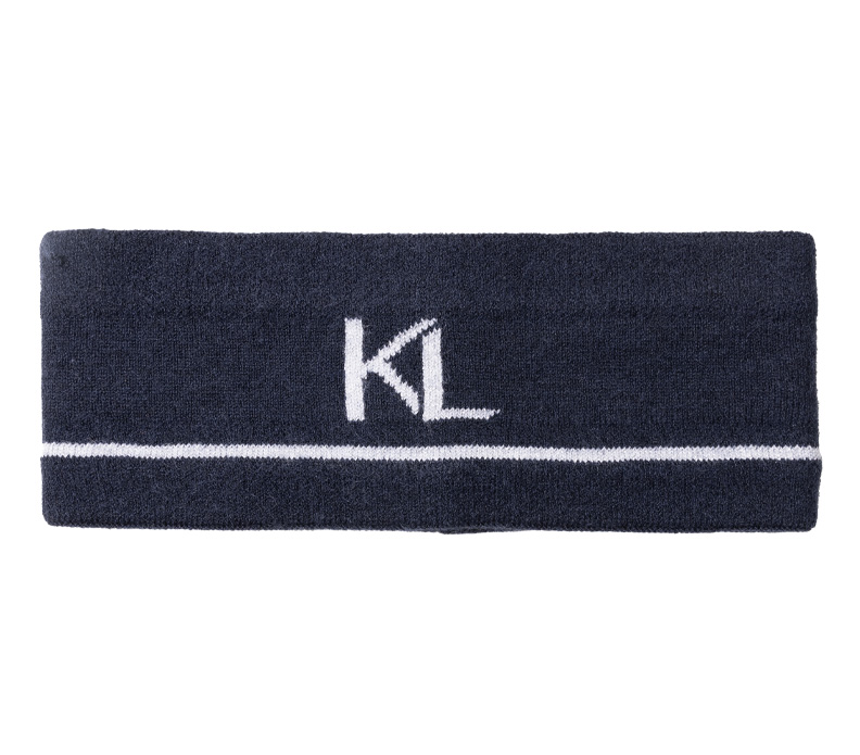 KLVidalia Womens Knitted Headband Navy Blue