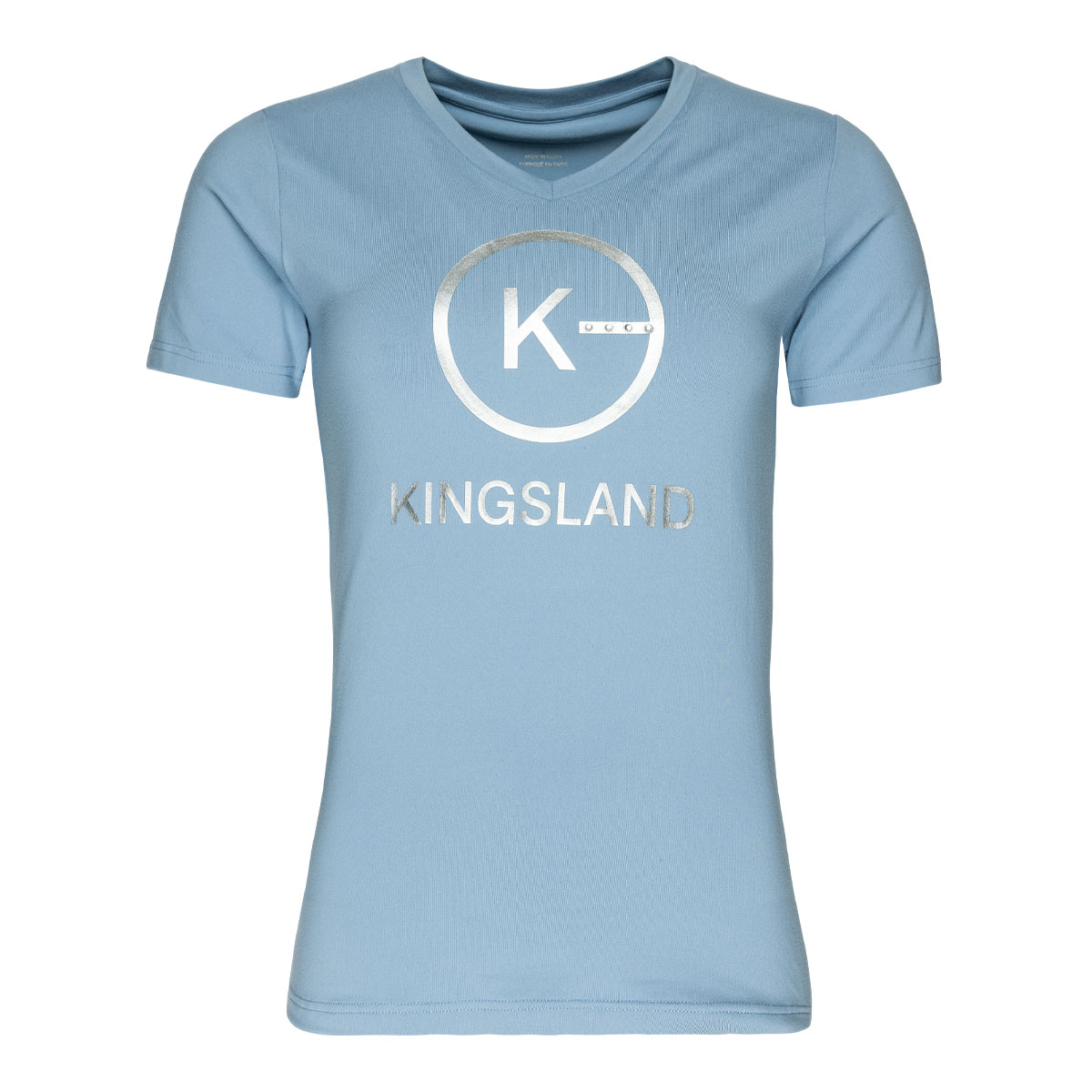 Kingsland KLHelena Ladies V Neck Shirt Blue 