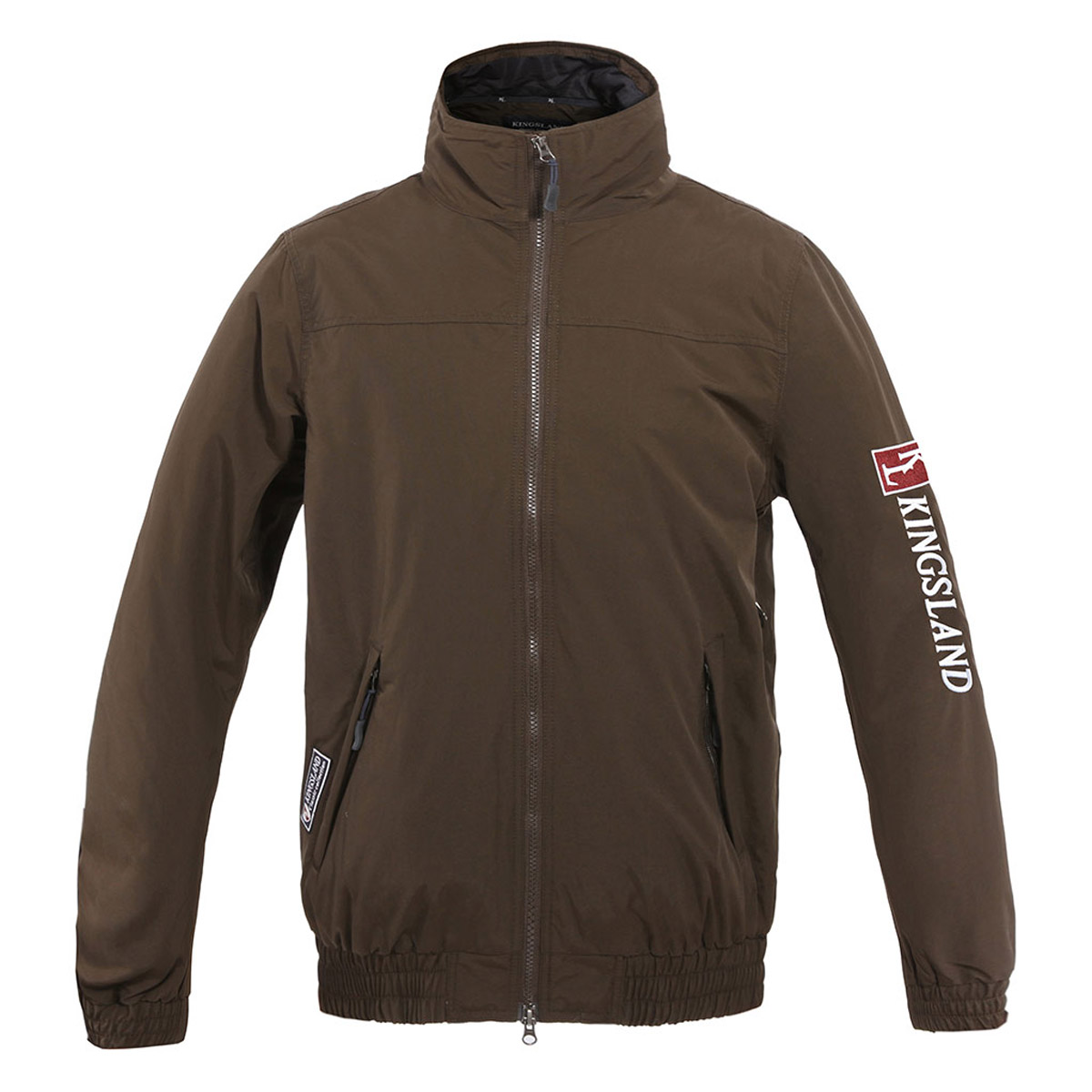 Kingsland Classic Unisex Bomber Jacket Brown