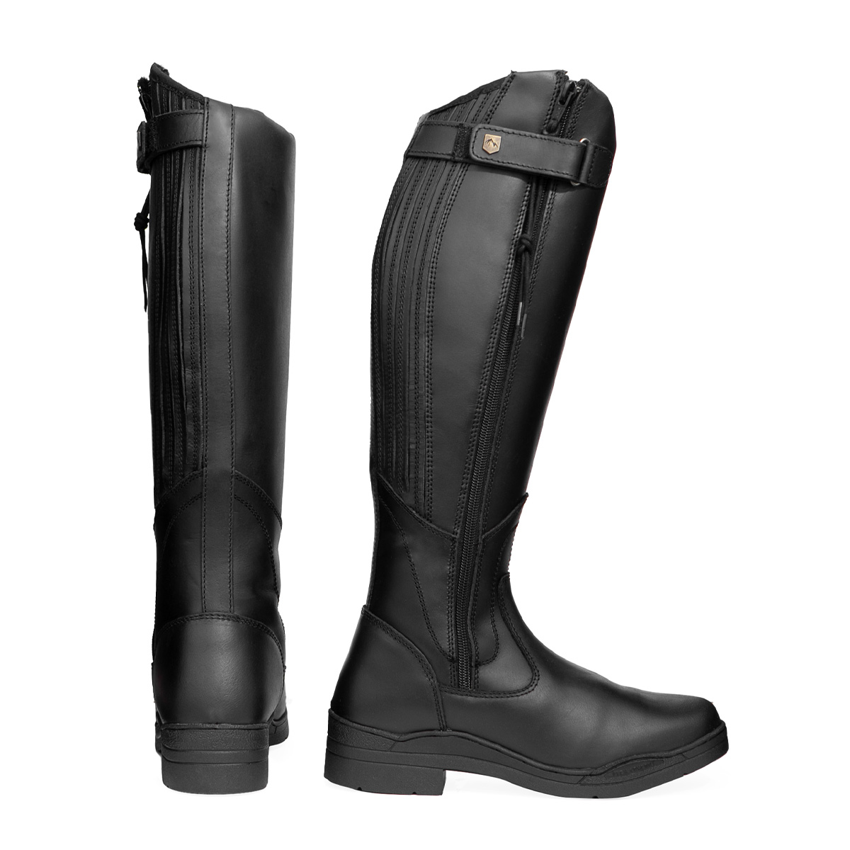 Hy Equestrian Londonderry Winter Country Riding Boots Black