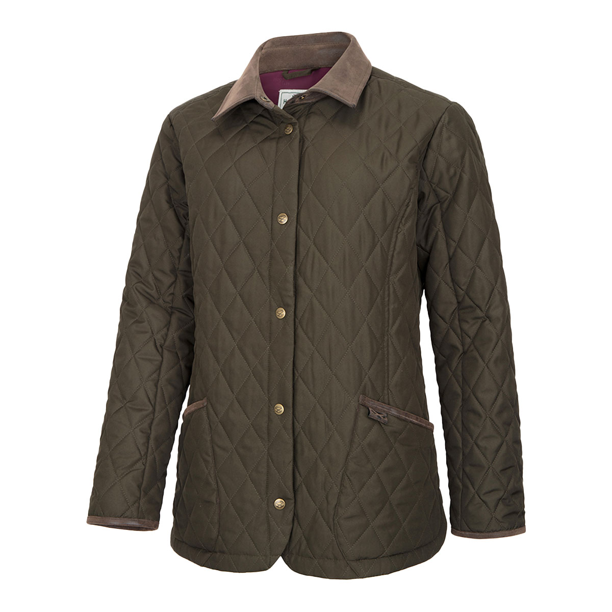 Hoggs Of Fife Ladybank Quilted Jacket Forest Green