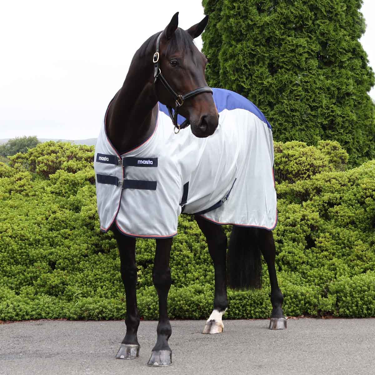 Ventomasta Waterproof Standard Neck Fly Rug Navy Blue