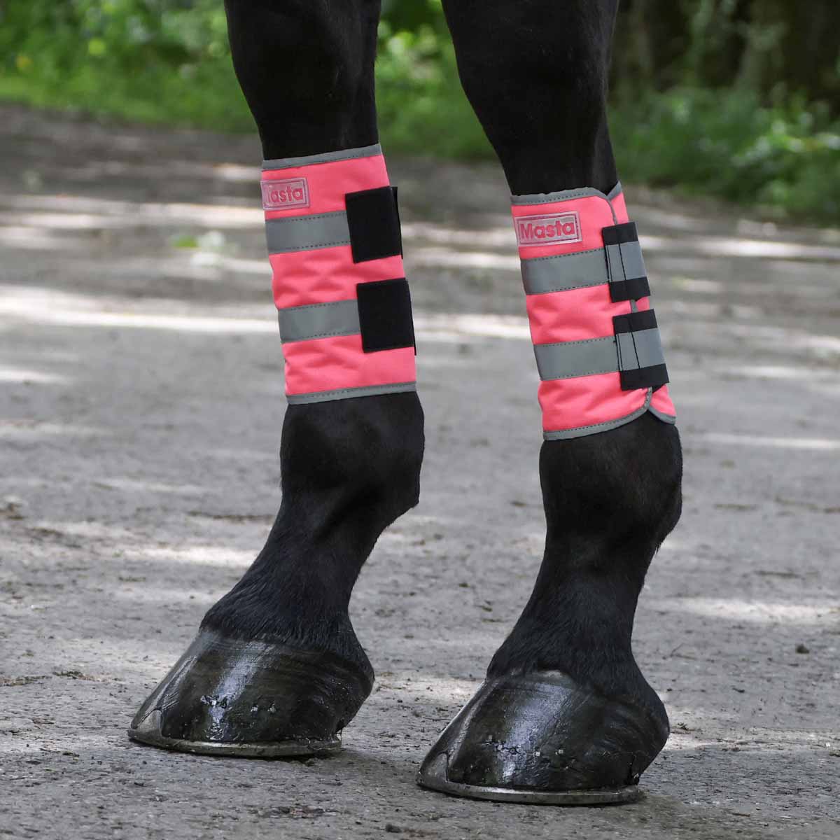 Masta Hi Viz Leg Wraps Pink