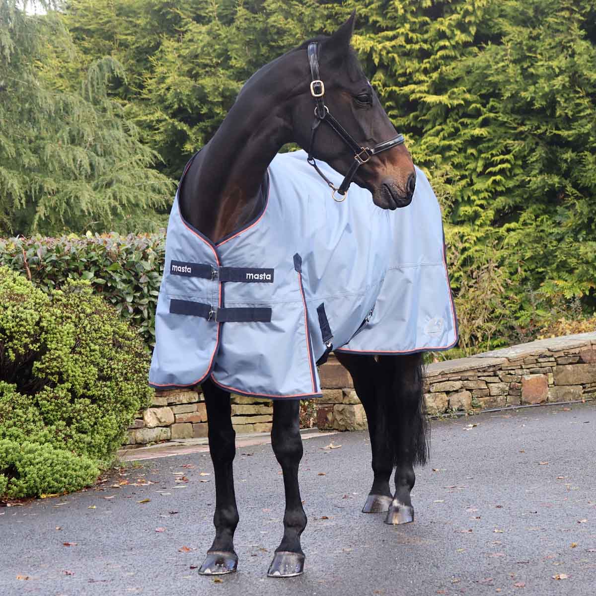 Ventomasta 0g Lightweight Standard Neck Turnout Rug Grey