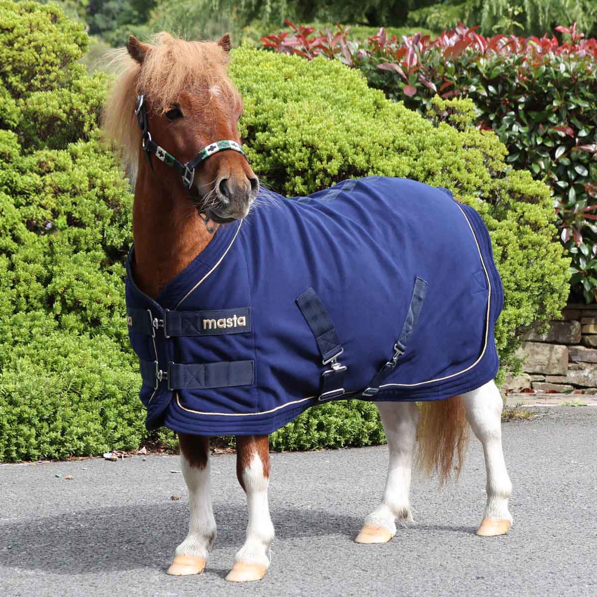 Masta Fleece Rug Foal/Miniature Pony Navy Blue