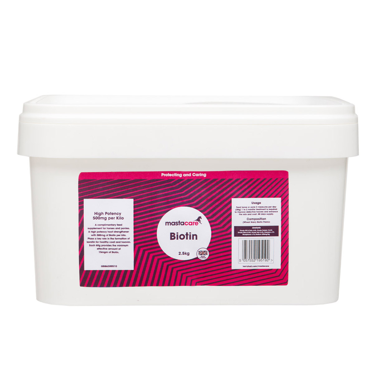 Mastacare Biotin Horse Feed Supplement 2.5kg 