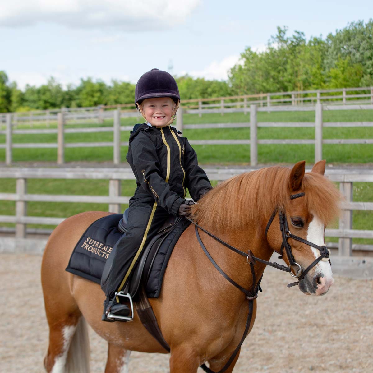 Supreme Products Active Junior Show Rider Waterproof Onesie