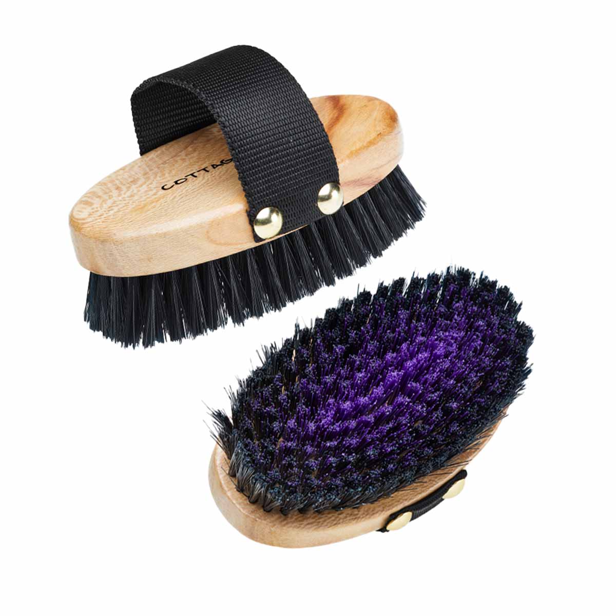 Cottage Craft Classic Extra Small Body Brush - Blue/Purple