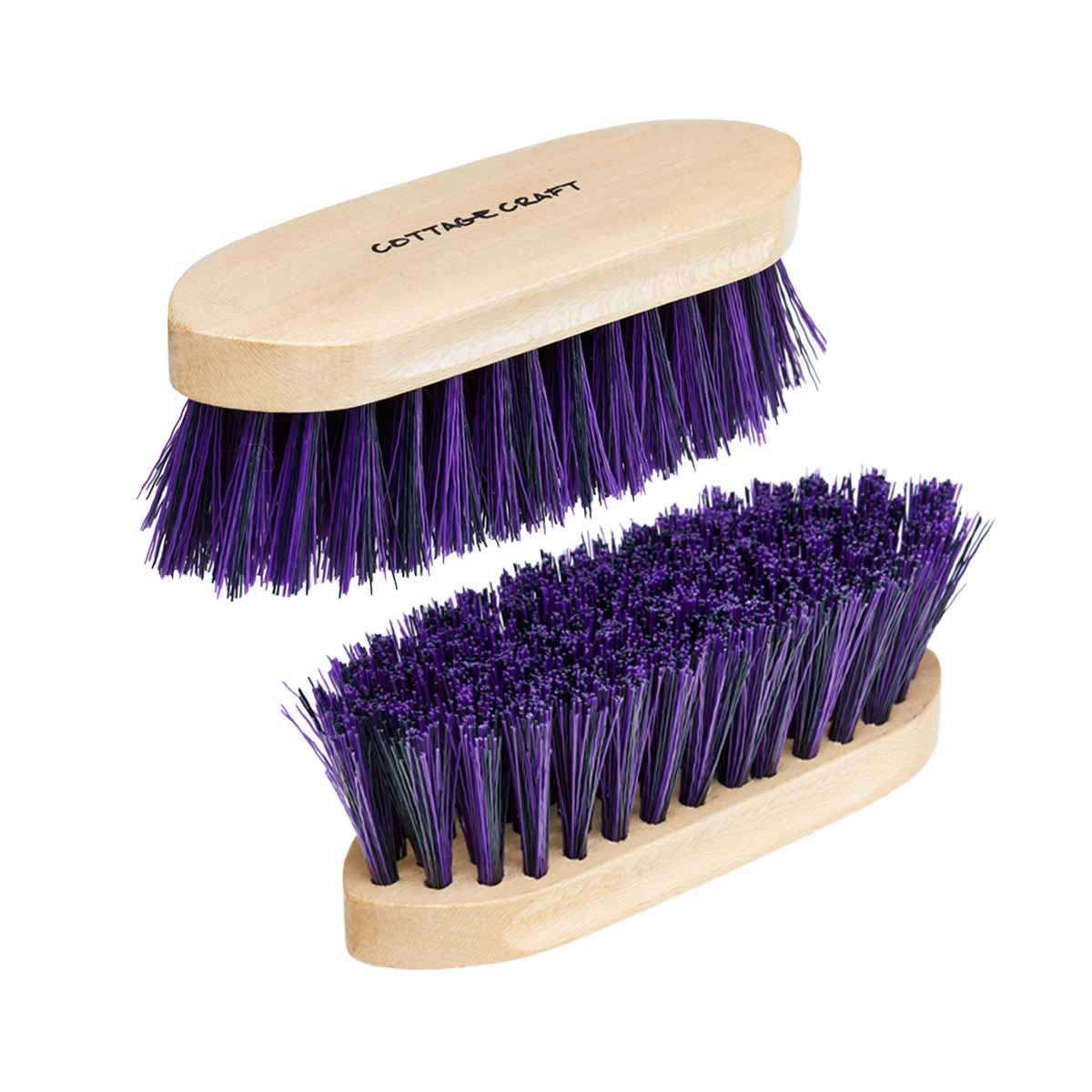 Cottage Craft Classic Small Dandy Brush - Blue/Purple