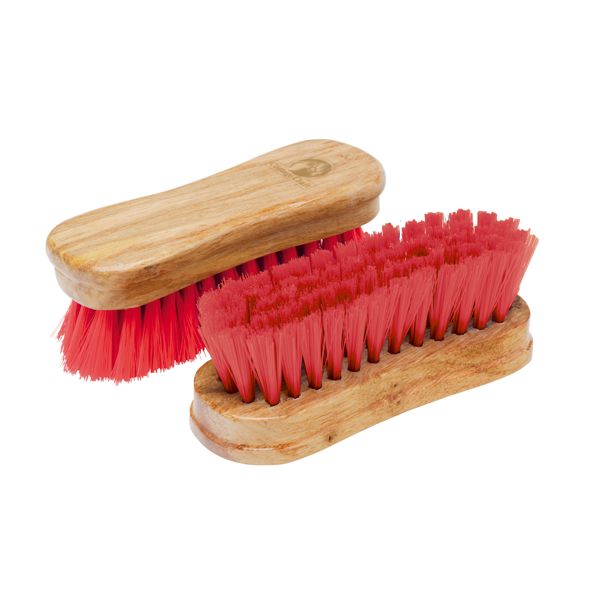Cottage Craft Classic Face Brush Plain Bristle - Red