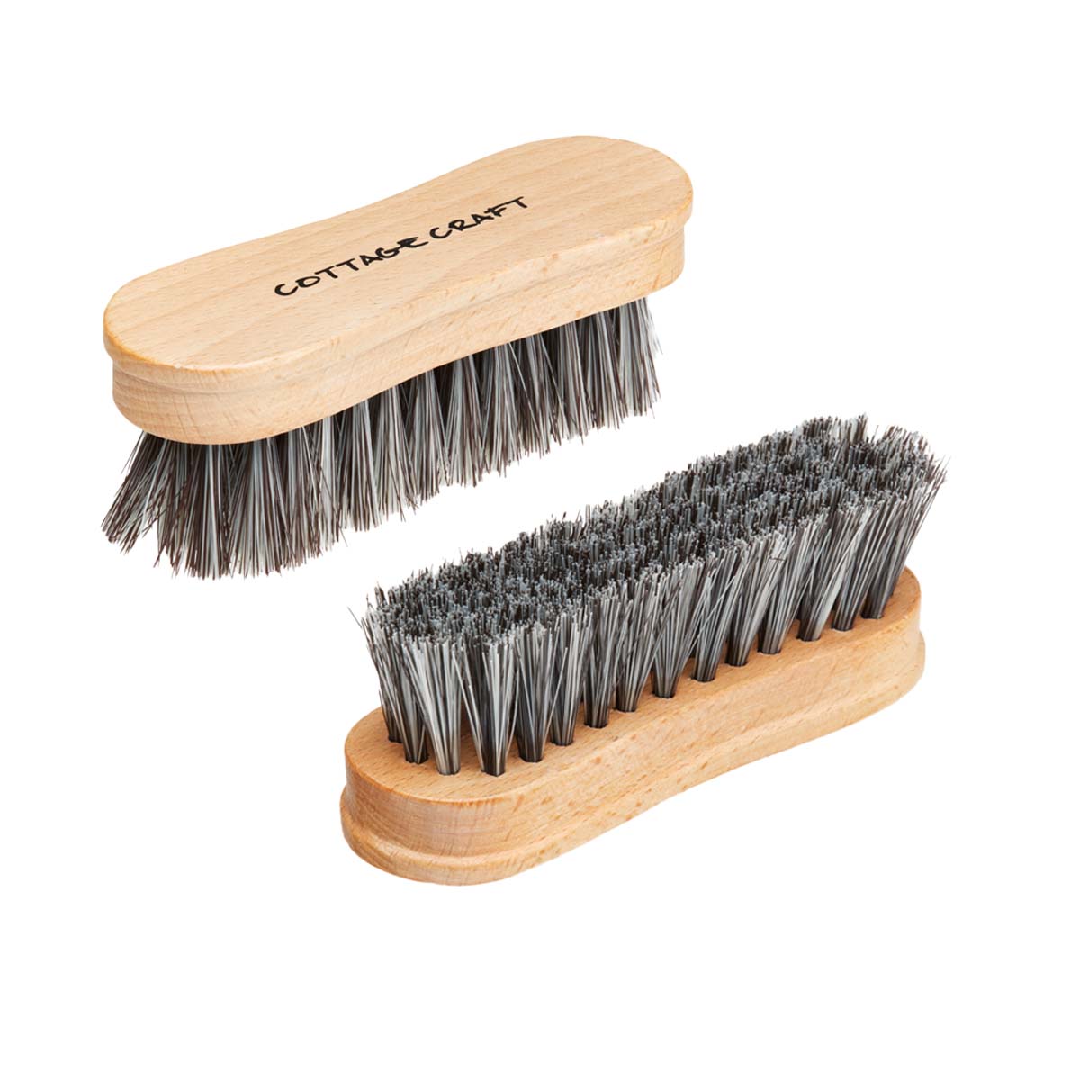 Cottage Craft Classic Face Brush - Brown/Beige