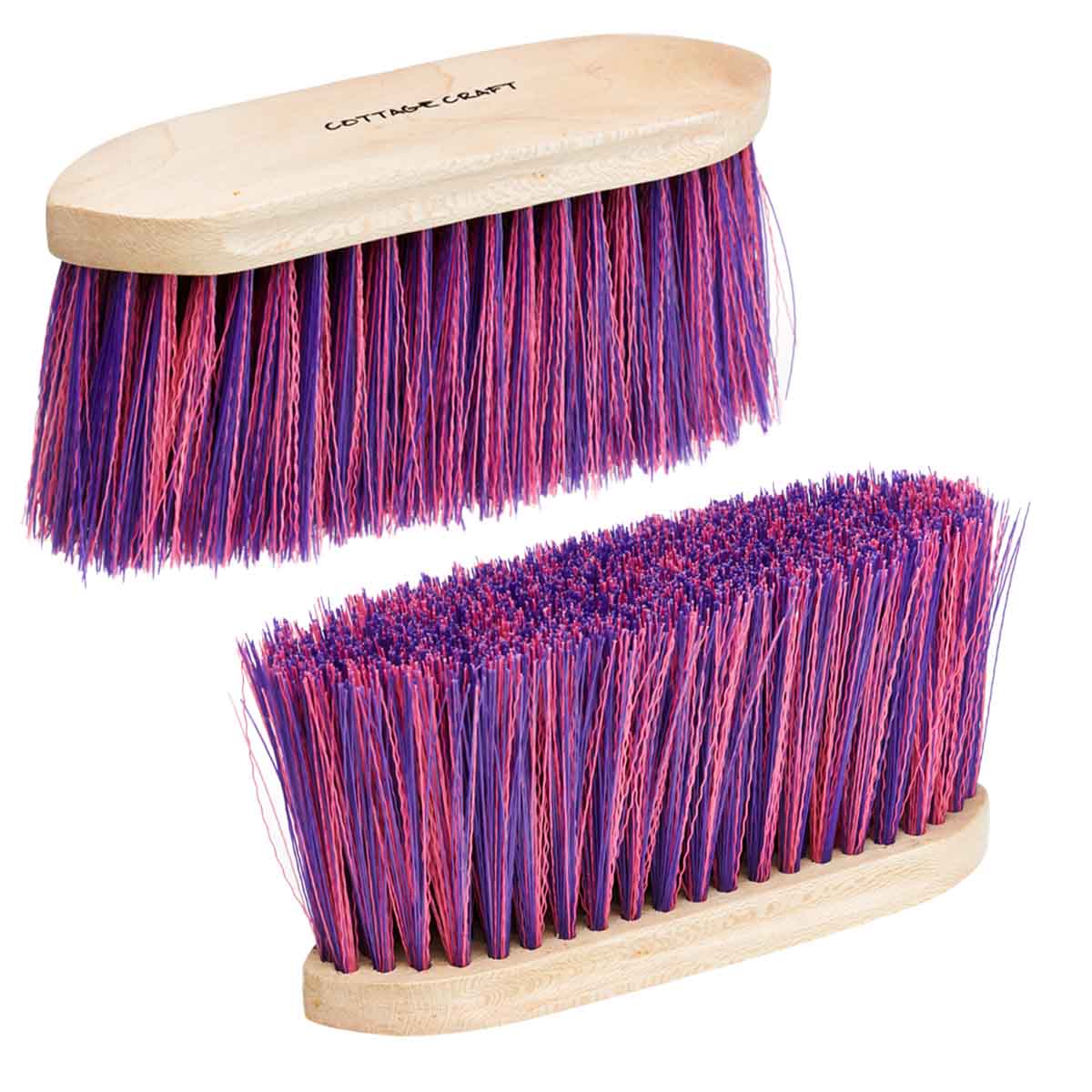 Cottage Craft Classic Flick Brush - Pink/Purple