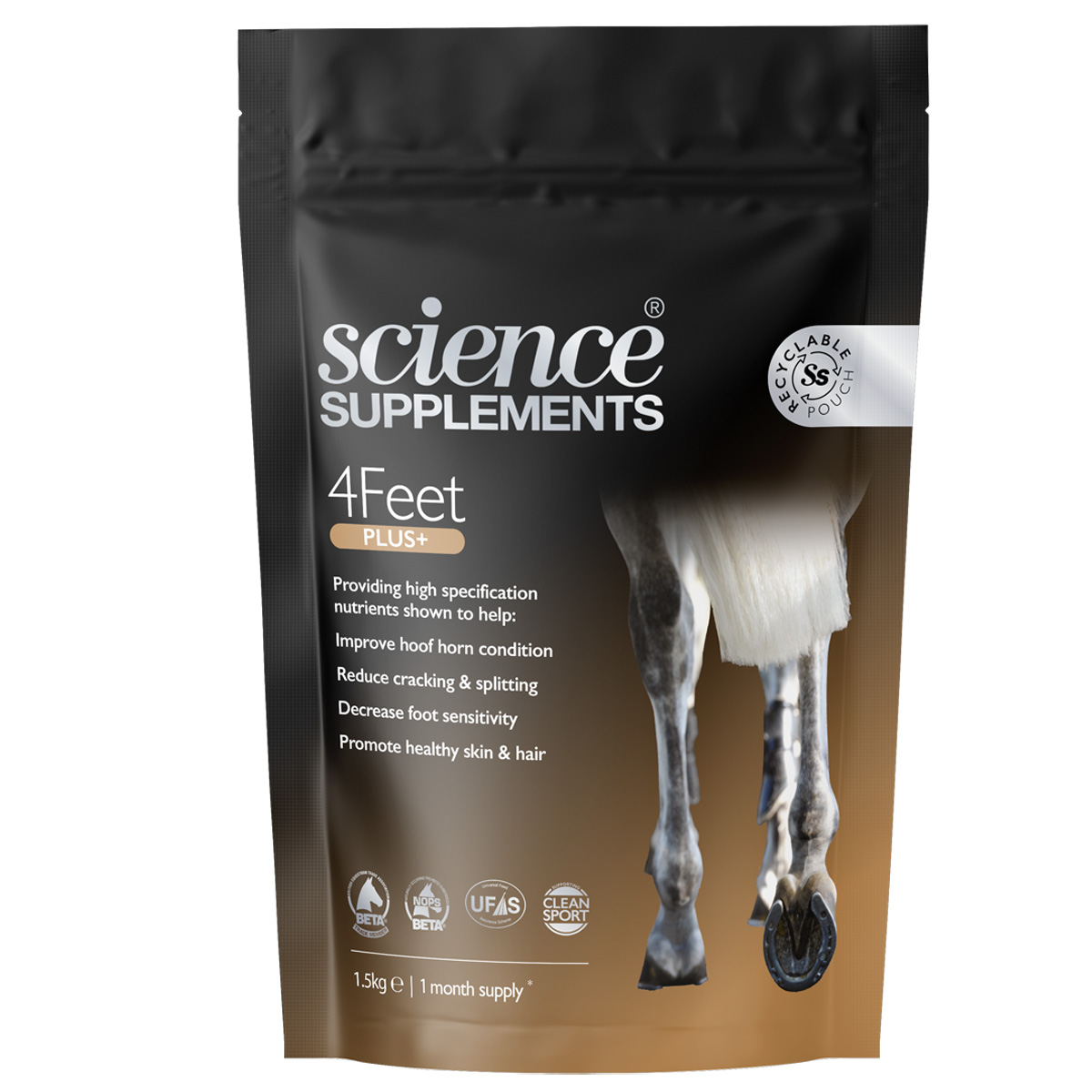 Science Supplements 4Feet PLUS+ Horse Supplement 1.5 kg 