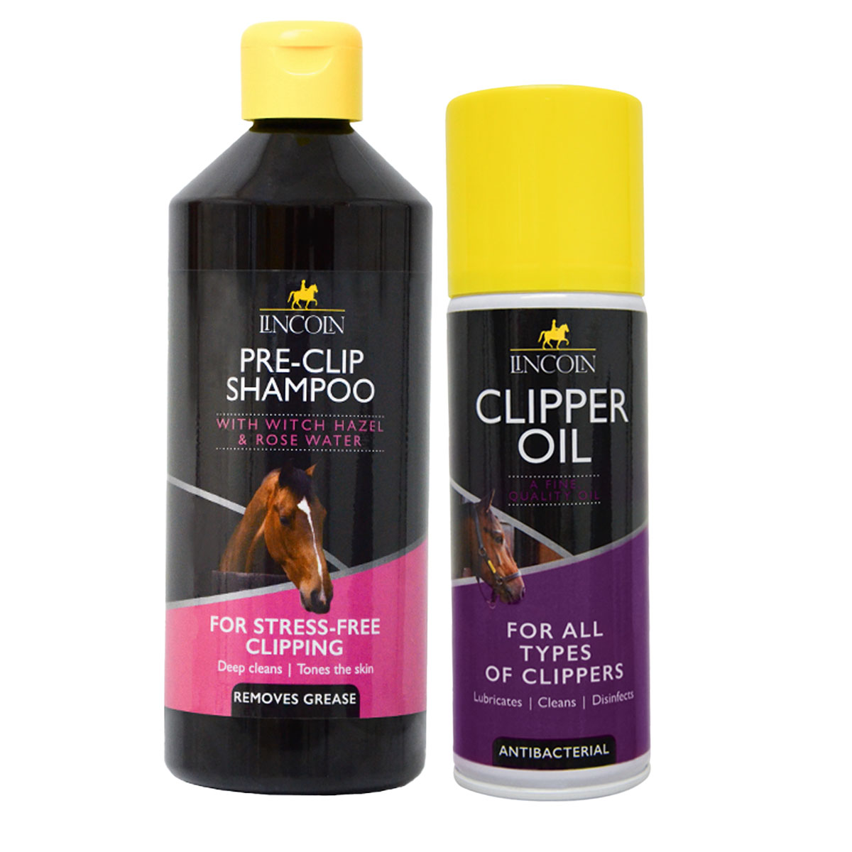 Lincoln Pre Clip Shampoo & Oil Bundle