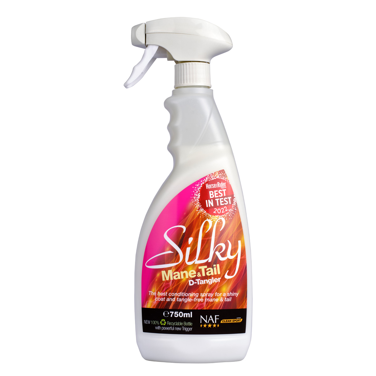 NAF Silky Horse Mane & Tail d-tangler 750ml 