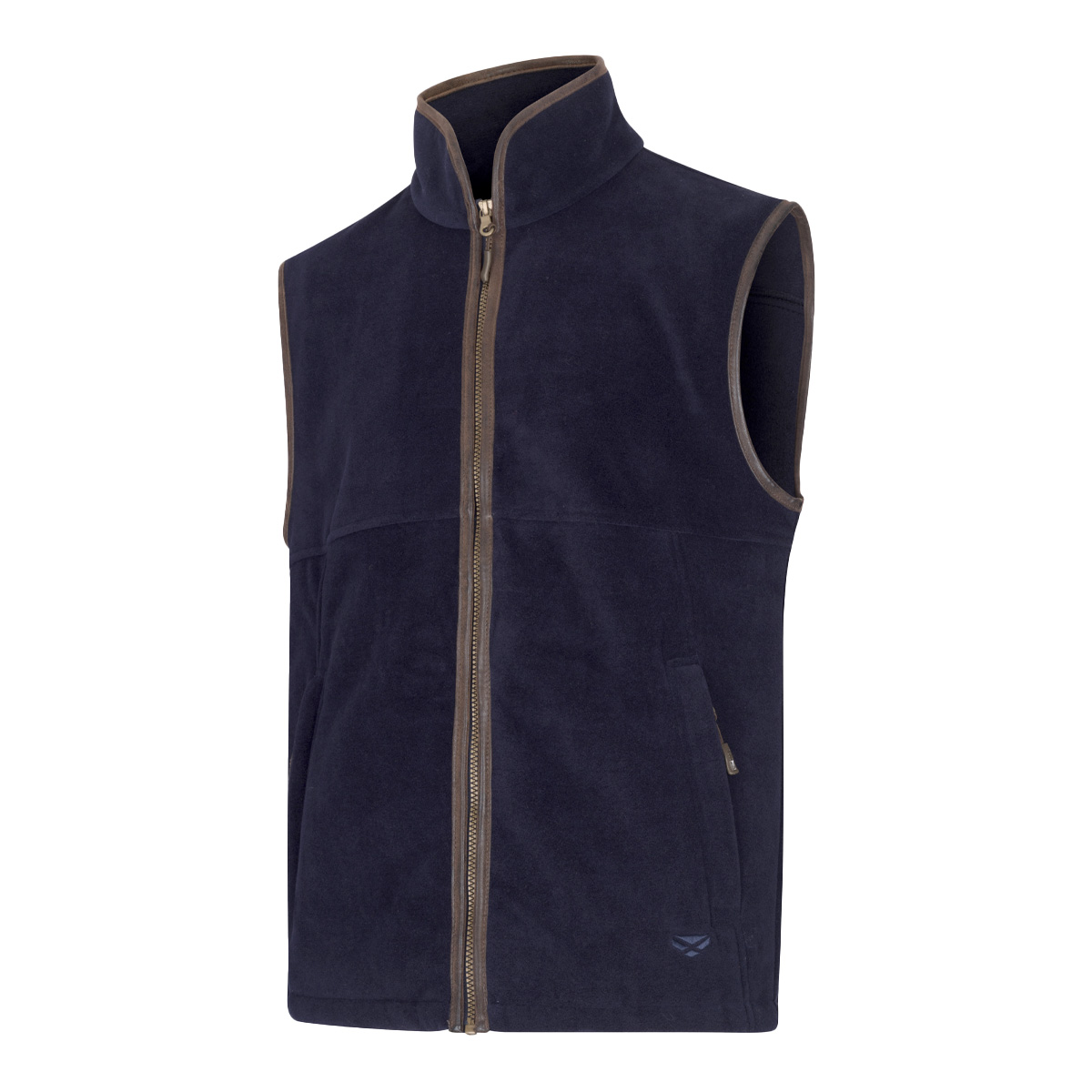 Hoggs Of Fife Stenton Technical Fleece Gilet Midnight Navy