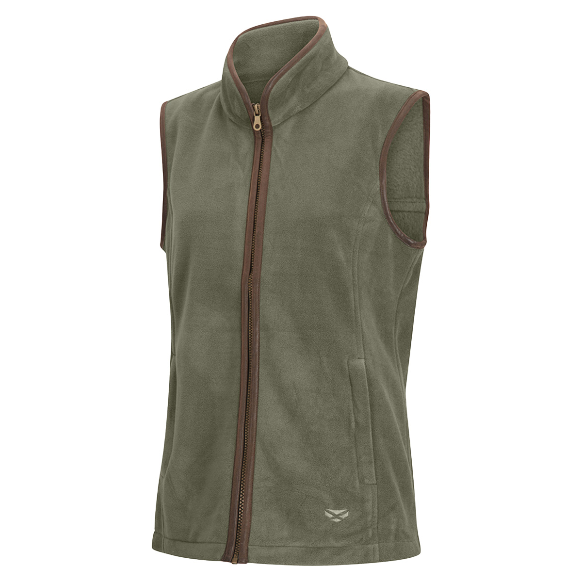 Hoggs Of Fife Stenton Women's Fleece Gilet Lovat