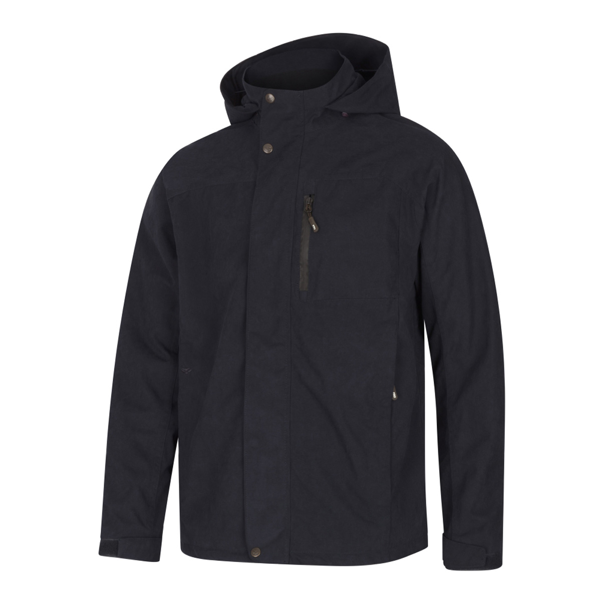 Hoggs Of Fife Struther W-P Zip Through Jacket Navy Blue